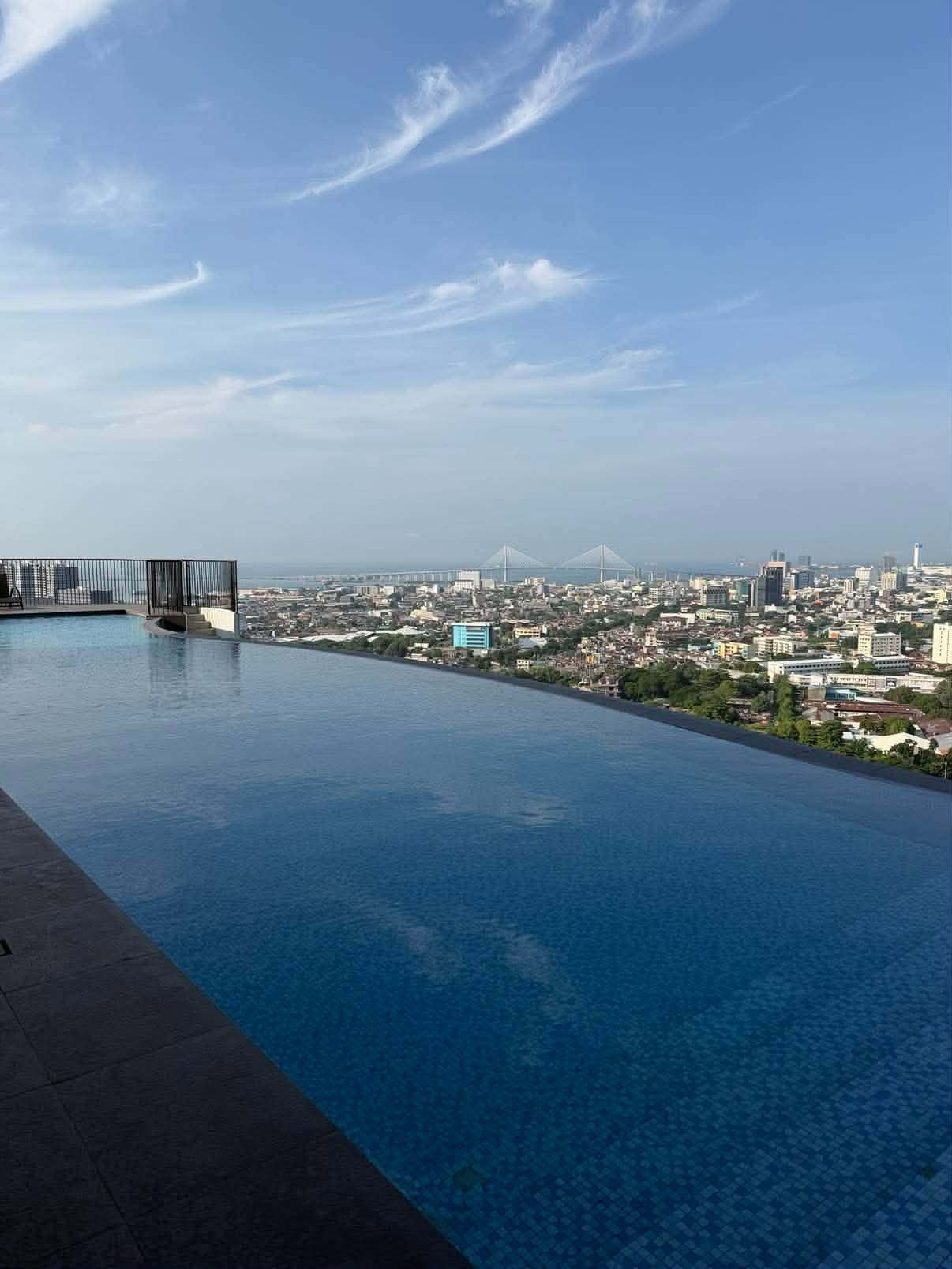 Calyx Residences Unit 9D — Shared swimming pool — view 1