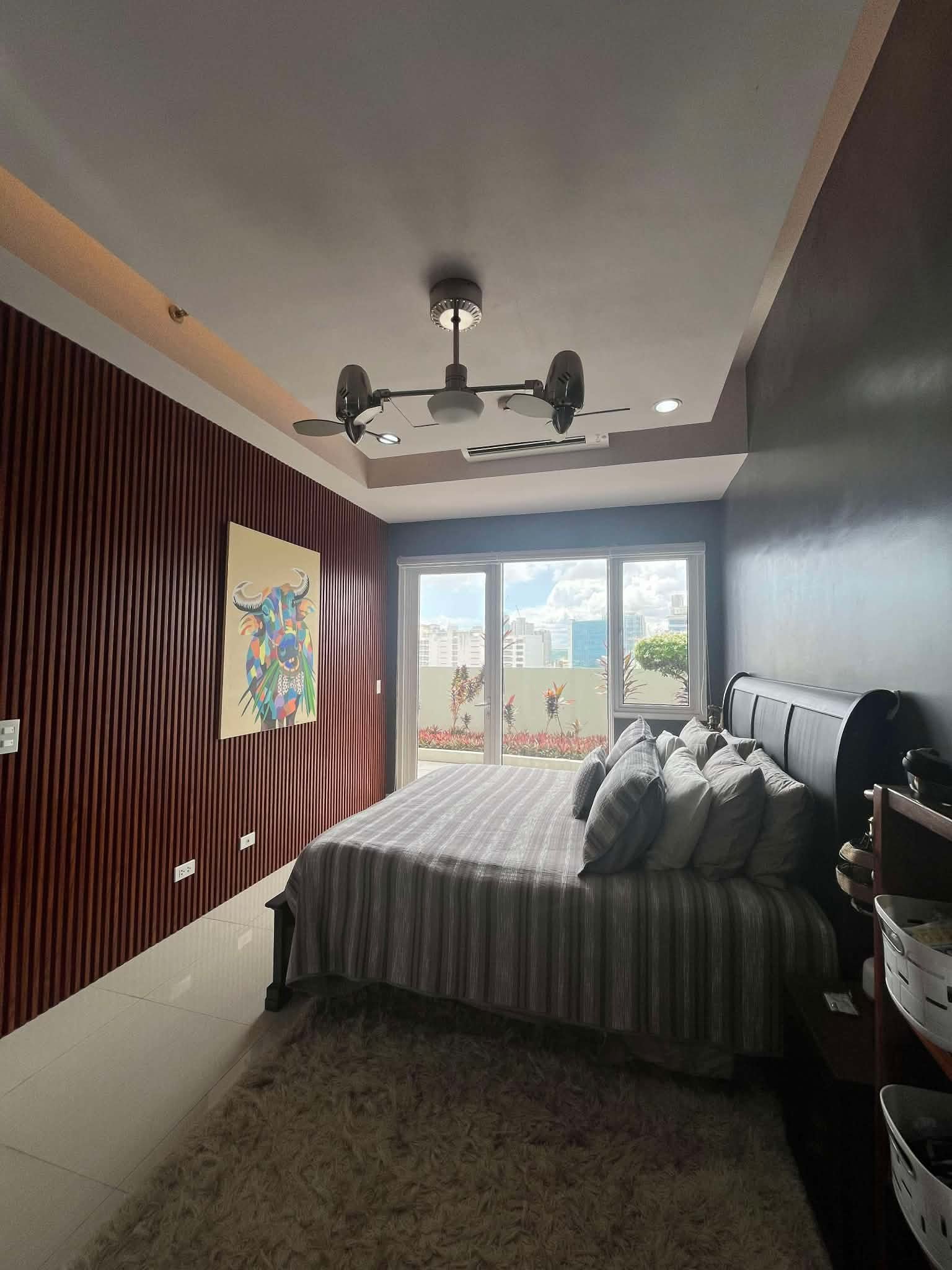 Calyx Residences Unit 9D — Bedroom interior — view 3