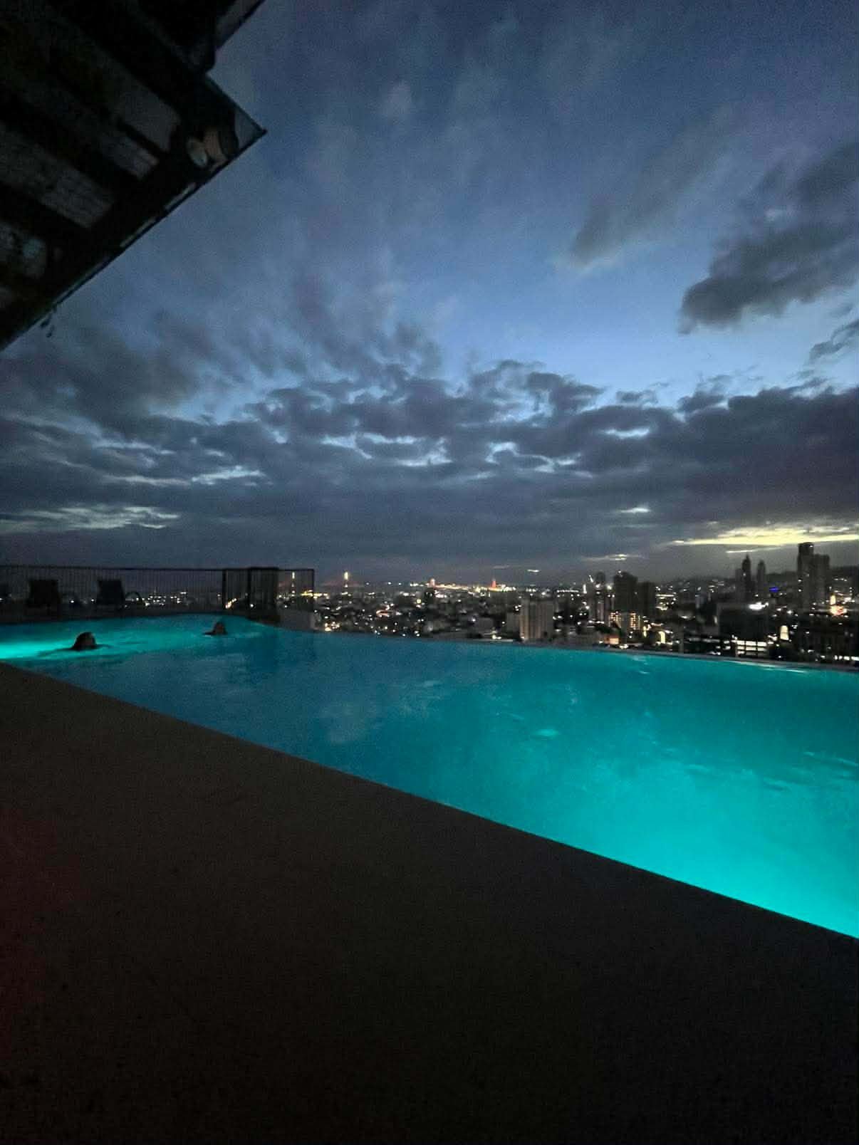 Calyx Residences Unit 9D — Shared swimming pool — view 2